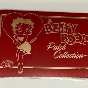 Betty Boop Patch Collection Box - Red & Gold